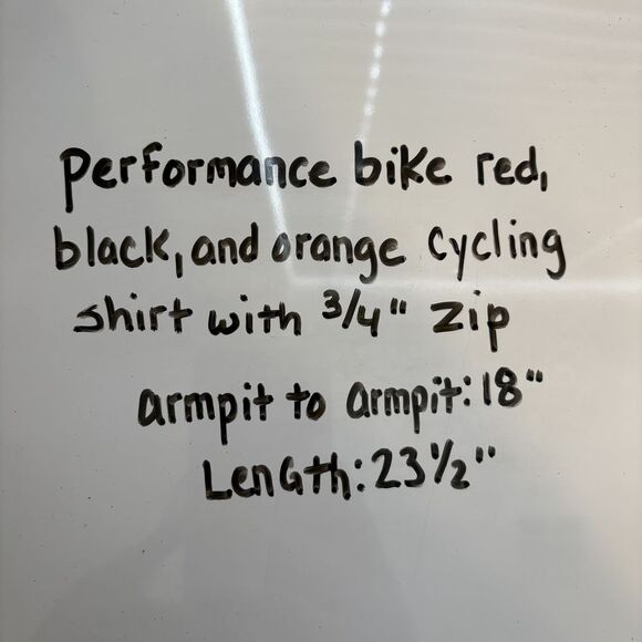 Performance Men's Short-Sleeve ¾ Zip Cycling Jersey - '82‎ - Small - Picture 10 of 10